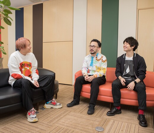 写真:井本善之さん、大瀧篤さん、尾上永晃さん